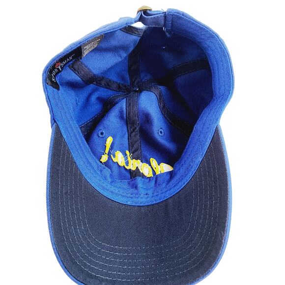 St. Louis Blues GLORIA! Unisex Sportsman Ball Cap Embroidered Yellow & Royal - Picture 5 of 8